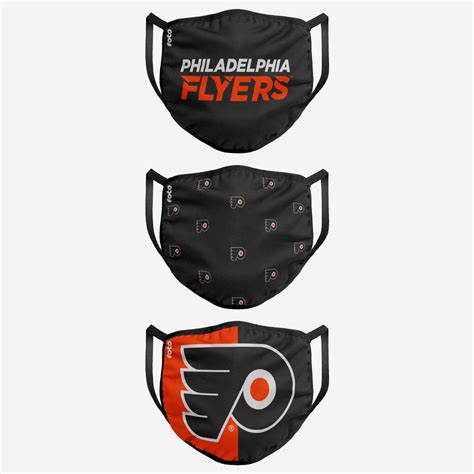 Philadelphia Flyers 3 Pack Face Cover FOCO