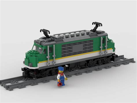 Lego® instructions 60198 - Cargo train - Locomotiva - Riedizione