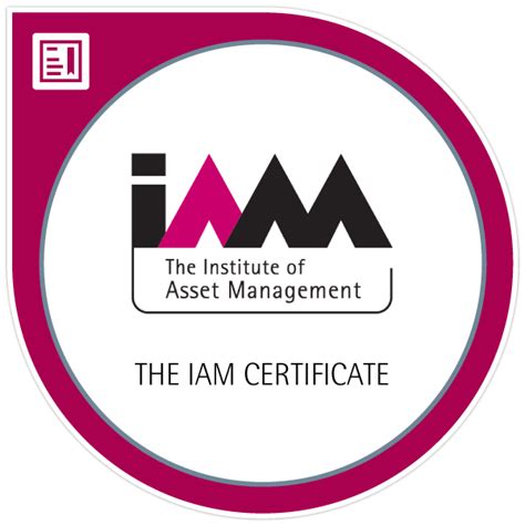 The IAM Certificate - Acclaim