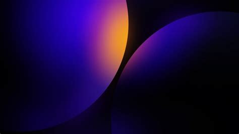 Gradient background Wallpaper 4K, Sphere, Dark background, Blue, 5K