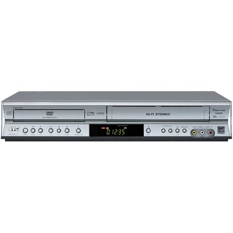 JVC HR-XVC12S DVD/VCR Combo Player (Silver) HR-XVC12S B&H Photo