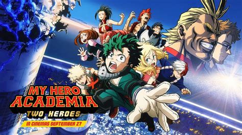 MY HERO ACADEMIA: TWO HEROES Drops New Poster For Its Release In China