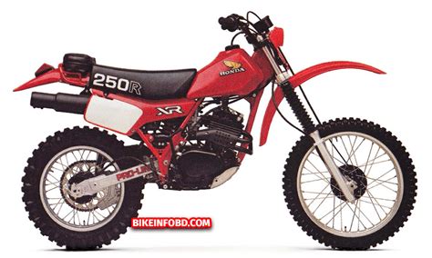 Honda XR250 (XR250R, XR Baja, XR250 Motard) Specifications, Review, Top ...