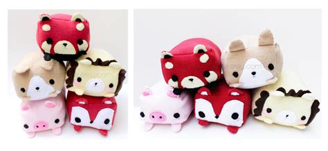 Cute Animal Plushies by CosmiCosmos on DeviantArt