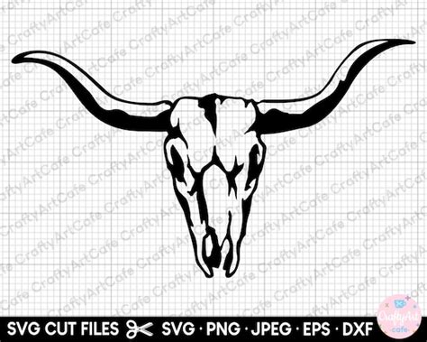 Longhorn Steer Head Clipart