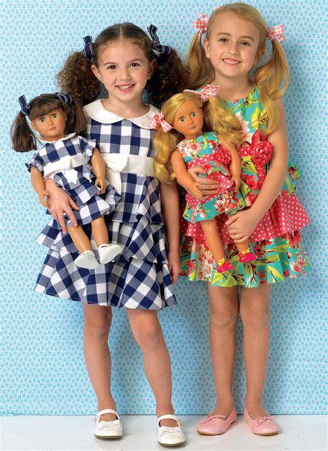 K0193 | Kwik Sew Patterns | Doll clothes american girl, Little girl dresses, Childrens girls