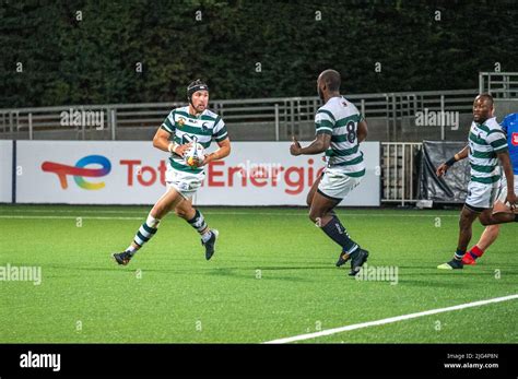 Zimbabwe player during the Rugby Africa Cup 2022, World Cup 2023 ...