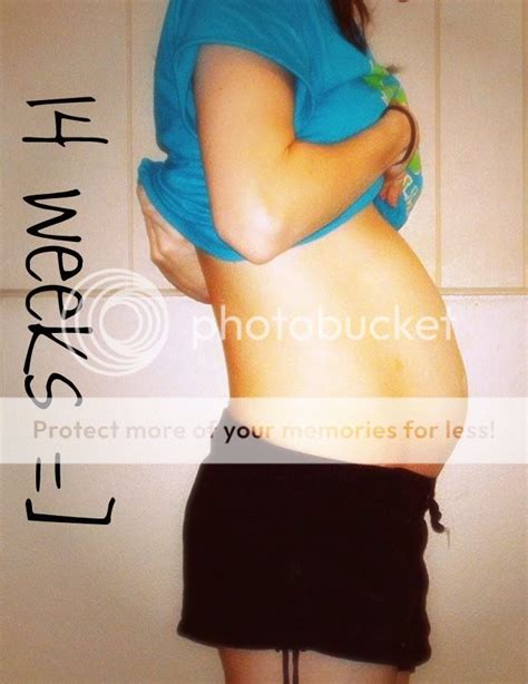 14 week belly [Pic] - BabyGaga