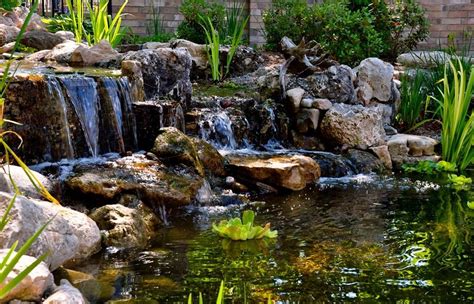 Waterfall created by Clearwater Ponds of Burlington, ON. #WaterfallWednesday | Pond water ...