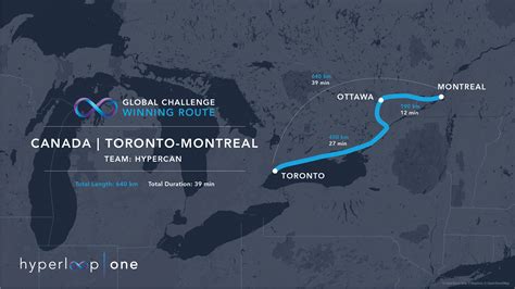 Mantis Society Study Center: Proposed Hyperloop Route Between Toronto ...