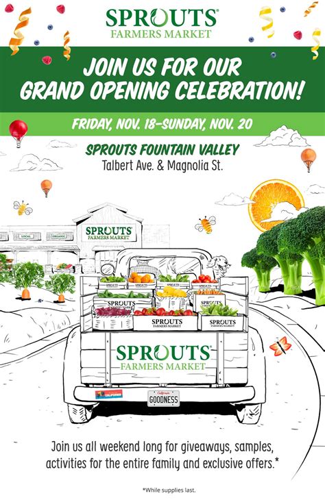 Blog • Sprouts Farmers Market Grand Opening Celebration