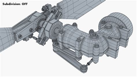 Helicopter Tail Rotor V 1 - 3D Model by Zurel