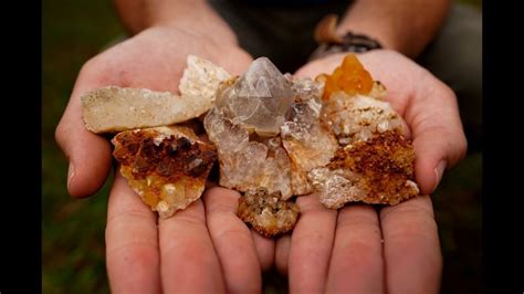 Gem/Mineral Hunting for Quartz Crystals in South Carolina! | Diamond ...