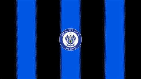 Download Emblem Logo Soccer Rochdale A.F.C. Sports HD Wallpaper