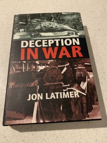 Deception In War Jon Latimer History Military Army Book 2001 9780719556050 | eBay