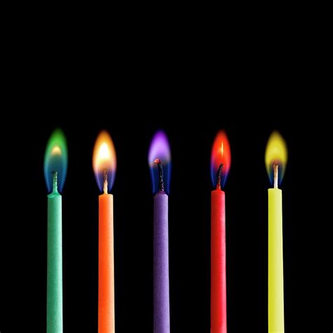 Coloured Candle Flames Photograph by Science Photo Library - Pixels