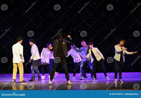 The Hip Hop Dance-the Campus Dance Editorial Stock Photo - Image of ...