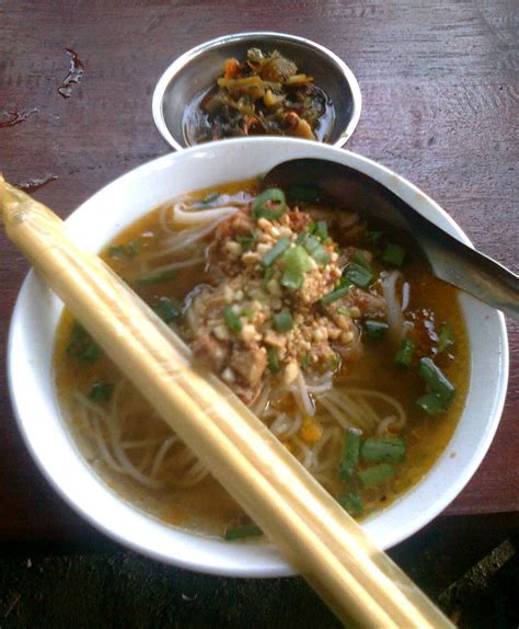 Shan Noodle | Asian noodle dishes, Myanmar food recipe, Food