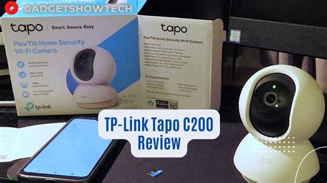 Tapo C200 Pan Tilt Home Security Wi-Fi Smart CCTV Camera | Gadget Tech Reviews Now & Future News ...