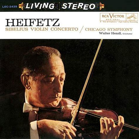 Sibelius Violin Concerto in D Minor Walter Hendl Chicago Symphony ...