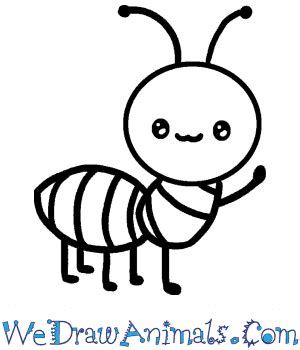 How to Draw a Baby Ant