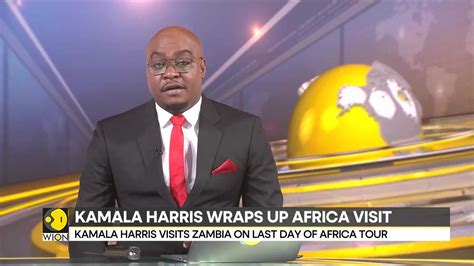 Kamala Harris Africa Tour: US Vice President visits Zambia on last day ...