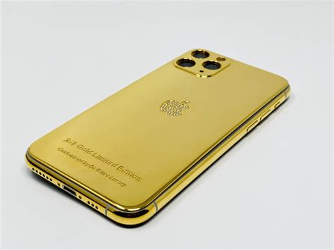 Custom 24K Gold Apple iPhone 11 Pro MAX