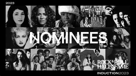 Rock & Roll Hall of Fame announces Nominees for 2023 induction on SiriusXM