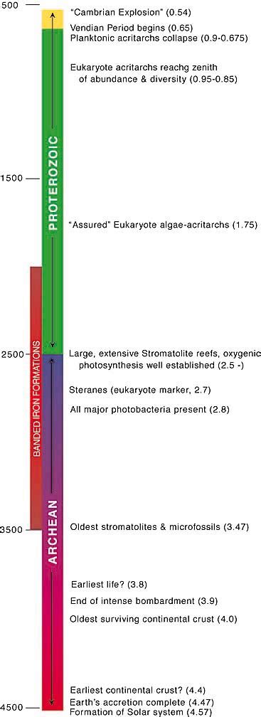 Precambrian Era Timeline