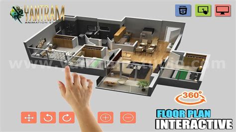 ArtStation - Extraordinary Interactive Residential house 3D virtual ...