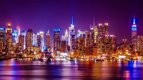 New York City Lights Wallpapers - Top Free New York City Lights ...