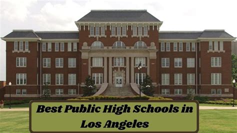 Best Public High Schools in Los Angeles