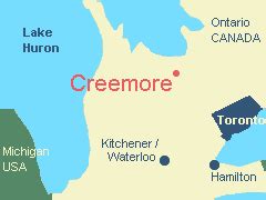 Ontario Town: Creemore, Ontario