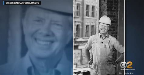 Habitat for Humanity NYC thanks former president Jimmy Carter - CBS New ...