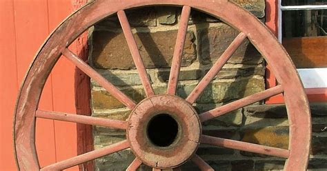 Rural Blacksmith: Wheelwright’s Masterpiece: Wooden Ox Cart Wheels