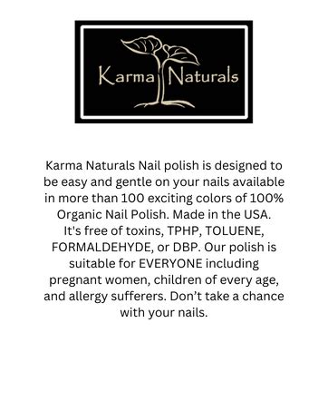 Karma Organic Natural Nail Polish Remover Wipes with Soybean and Lavender Oil, 100% Soy Based ...