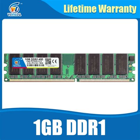 DDR1 2GB 2X1GB DDR 1 gb pc3200 ddr400 400MHz 184Pin Desktop ddr memory ...