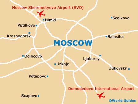 Map of Moscow Sheremetyevo Airport (SVO): Orientation and Maps for SVO Moscow Airport