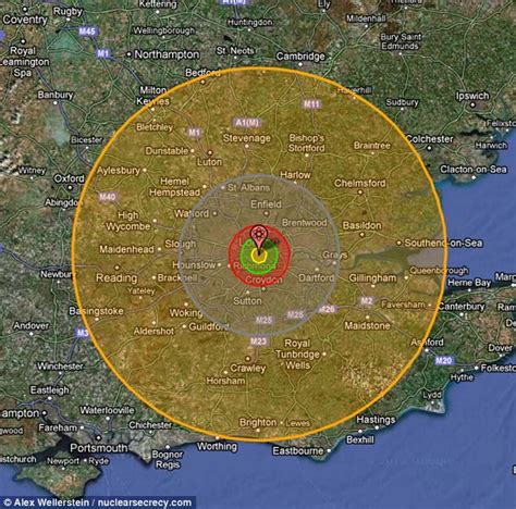 Want to know the effect of a nuclear bomb on your home town? There's an app for that | Daily ...