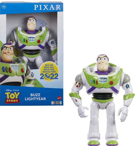 Buy Disney Pixar Buzz Lightyear Large Action Figure 12 in Scale Highly Posable Authentic Detail ...