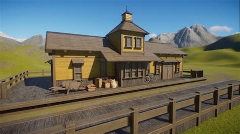 Steam Workshop::Wild West Train Station