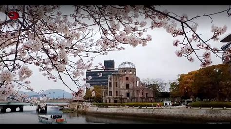 Cherry blossoms at Hiroshima Peace Memorial Park - YouTube