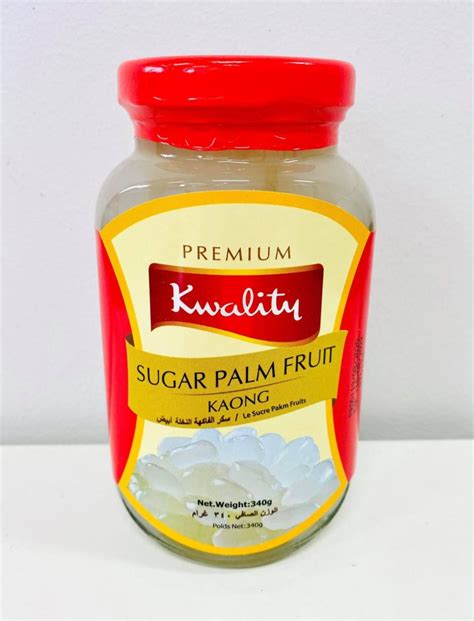 Kwality Sugar Palm Fruit (Kaong) WHITE 340g - Manila Grocers