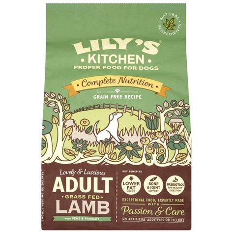 Lily's Kitchen Grass Fed Lamb Dry Dog Food - 1kg - Lilys Kitchen