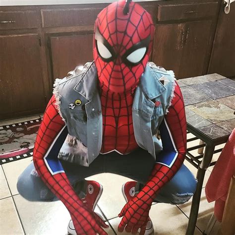 My Spider-punk cosplay so far for my local Comic-Con. : r/Spiderman