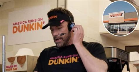 Ben Affleck: Some Dunkin' Customers Were Not Happy With Him Serving ...