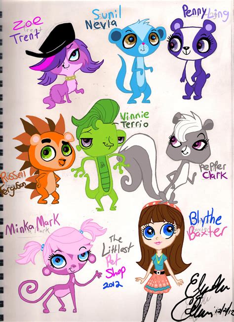 Littlest Pet Shop 2012 by LizDraws on DeviantArt