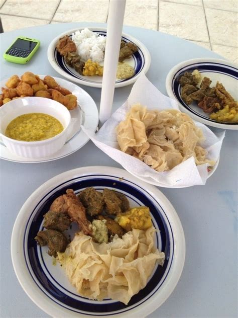 Trinidad and Tobago Local Cuisine - curry duck, stew chicken, basmati ...