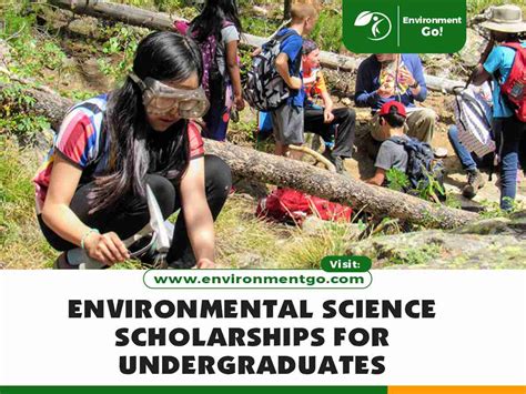 20 Best Environmental Science Scholarships for Undergraduates - Environment Go!