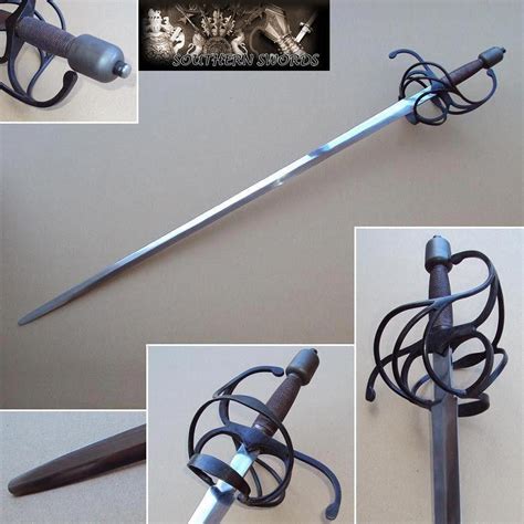 2 x 16th &17th Century English Rapier - Stage & Combat Sword | Rapier ...